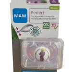 Sucette MAM Perfect Silicone 6+ mois – Prévention des mauvaises positions dentaires